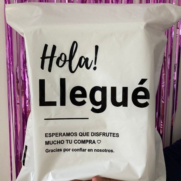Bolsa E- commerce - Hola llegué! - Varias medidas y colores