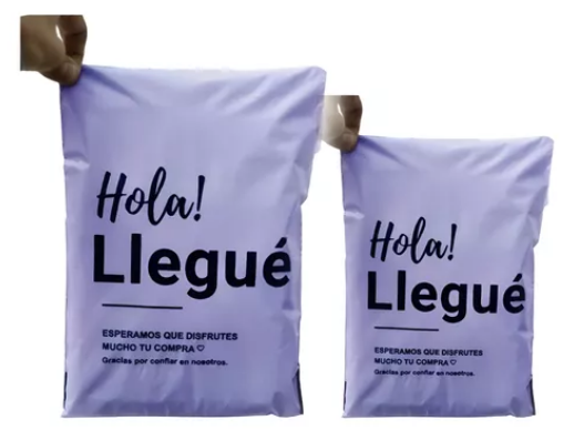 Bolsa E- commerce - Hola llegué! - Varias medidas y colores