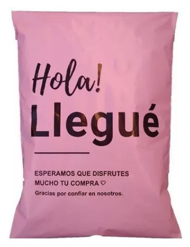 Bolsa E- commerce - Hola llegué! - Varias medidas y colores