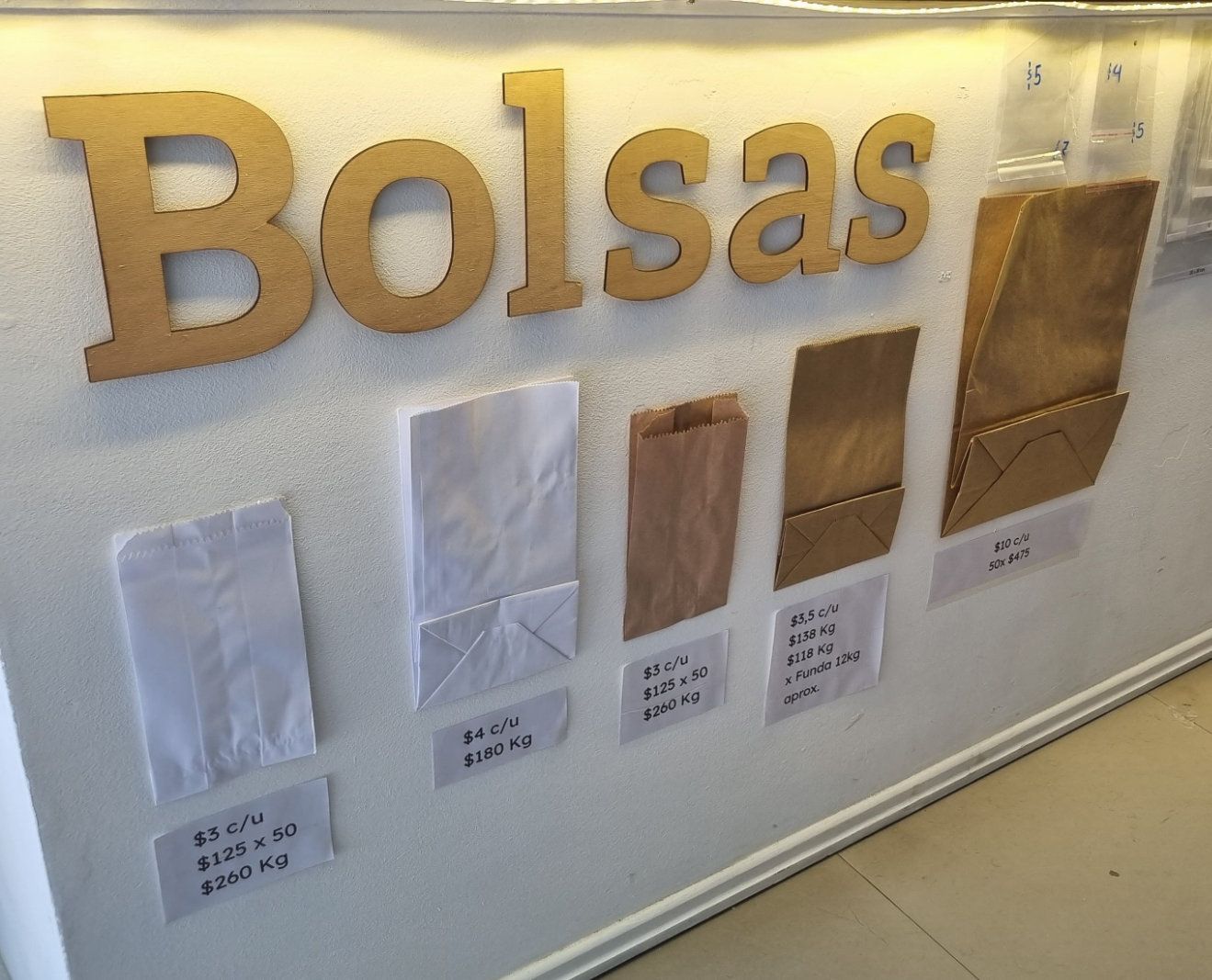 Bolsa de papel kraft para delivery 28x40x14cm