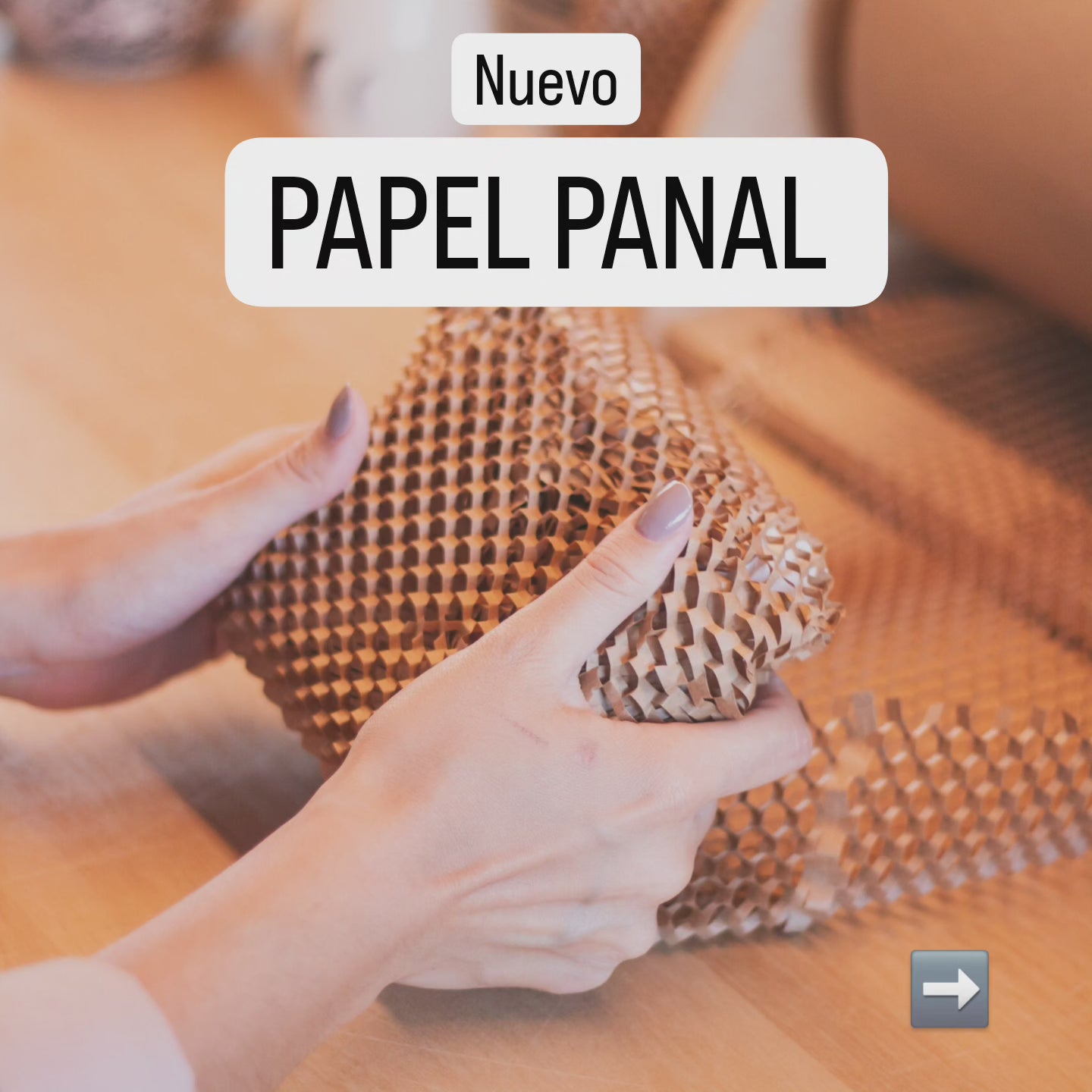 Papel Panal | Eco papel - x 10 metros
