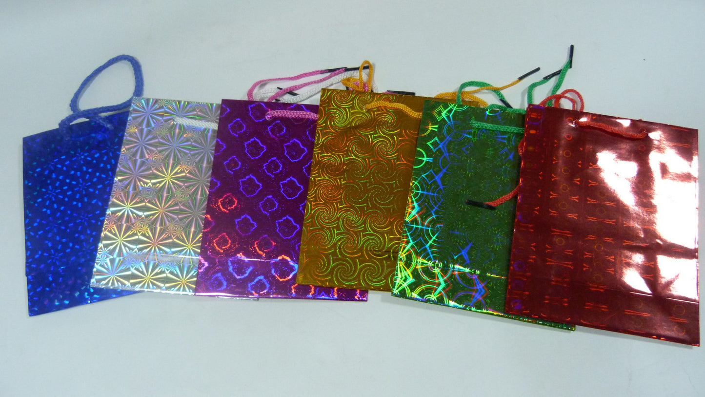Bolsa de regalo metalizada | Varias medidas y colores