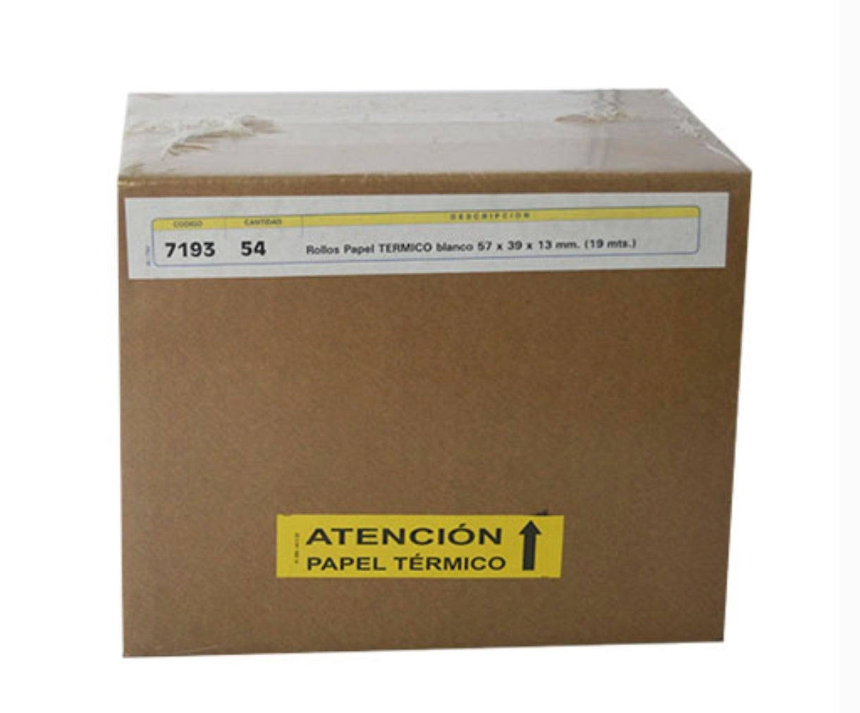 Rollo térmico para Pos - 57x39x13 mm - Caja 60 unidades