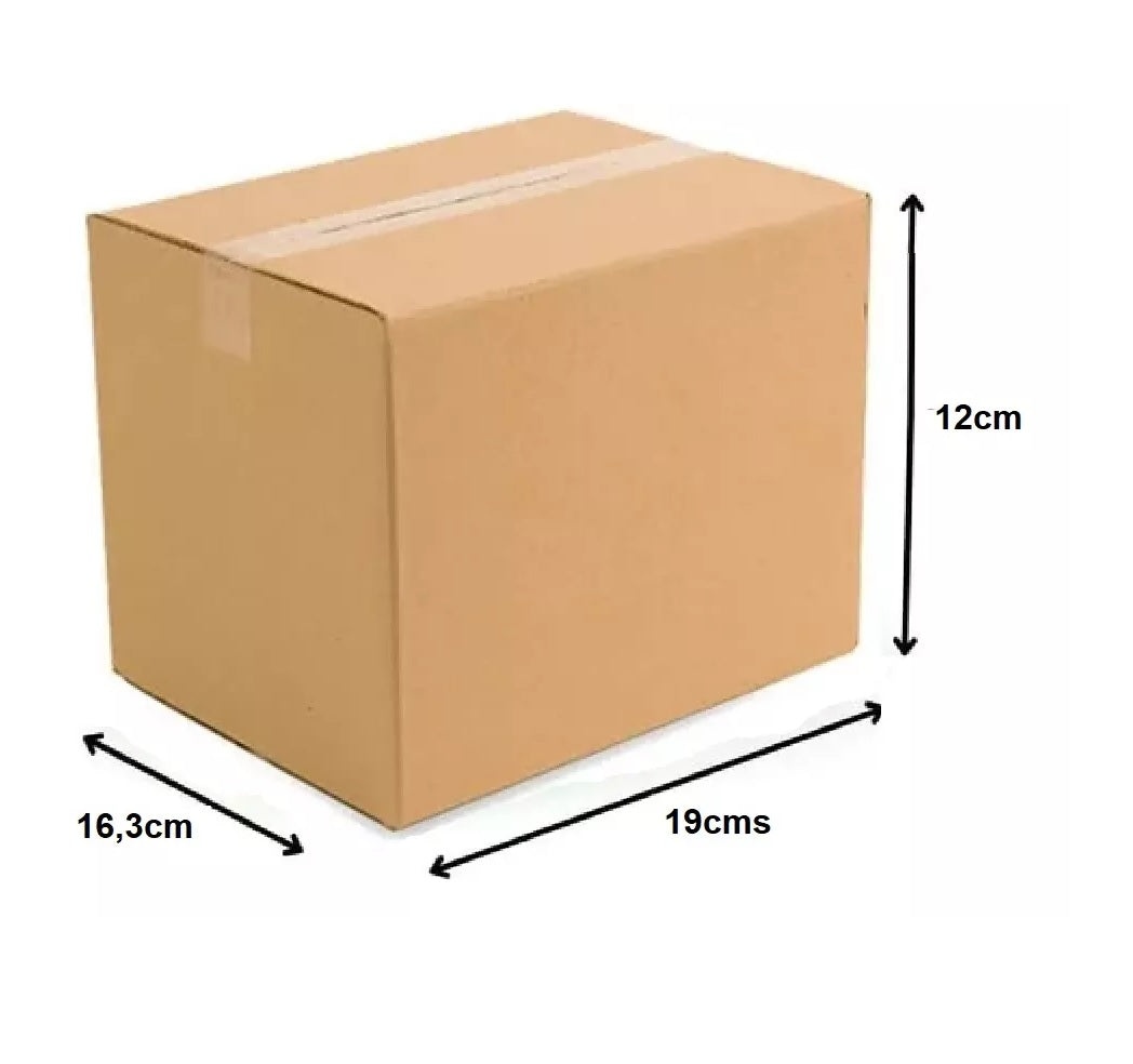 Caja de cartón para envíos 19x16,3×12cm - Pack 10 unidades