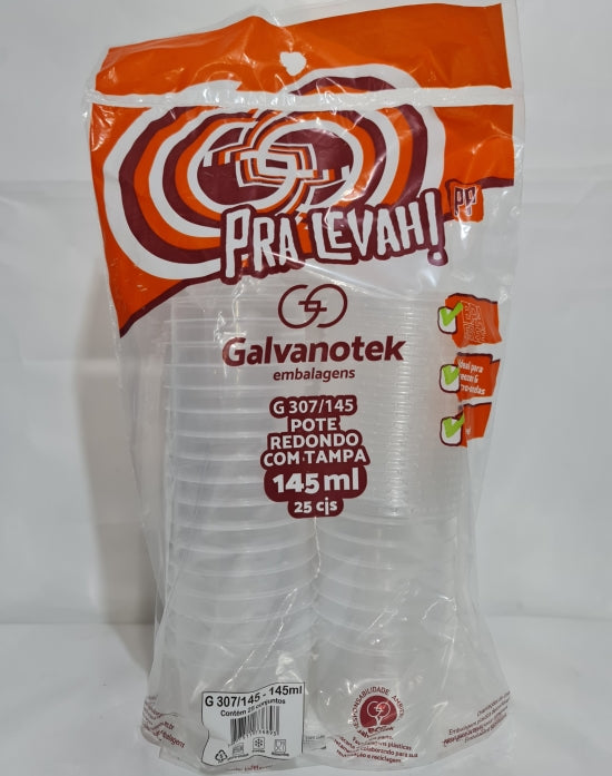 Pote con tapa 145ml | 175ml |250ml | 350ml | 750 ml
