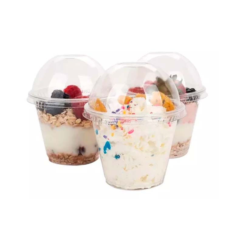 Vaso con Domo 9 Oz - Sin orificio - x 50 unidades