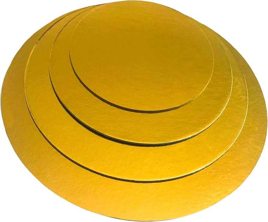 Base dorada lisa | 35cm | Varias Medidas