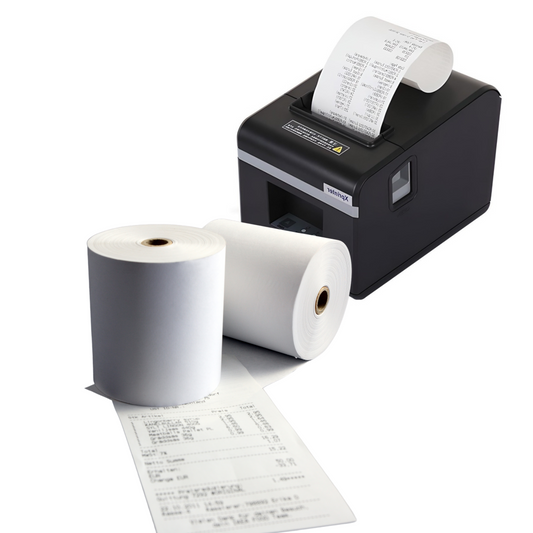 Rollo térmico 79x80mm para impresora ticket y etiquetadora
