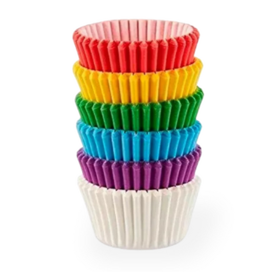 Pirotines/casquetes para muffins - Varios colores - Precio por 8 unidades
