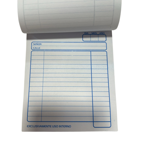 Libreta Nota de pedido 10.5cm x 14 cm - 80 hojas